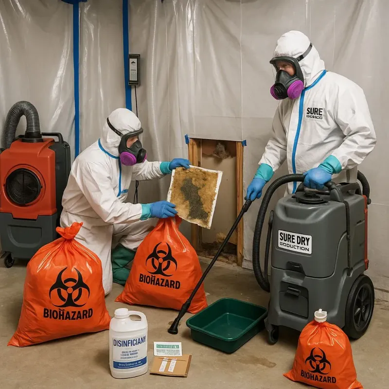 Contaminated Water Handling Protocols process in Pembroke, VA